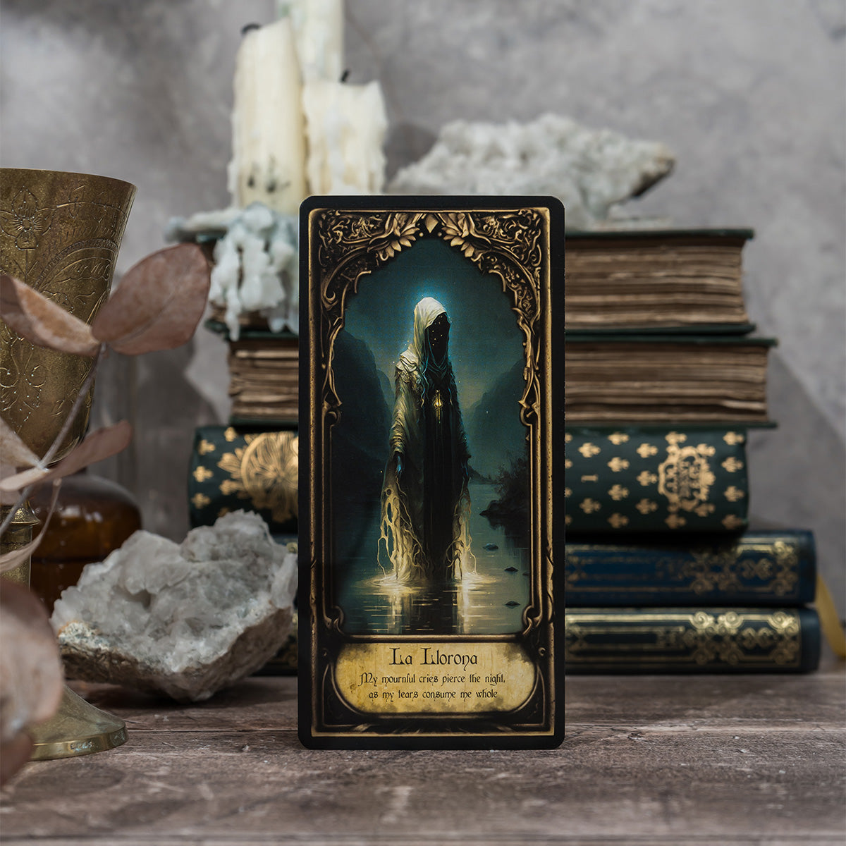 Obsidian Veil Oracle Deck