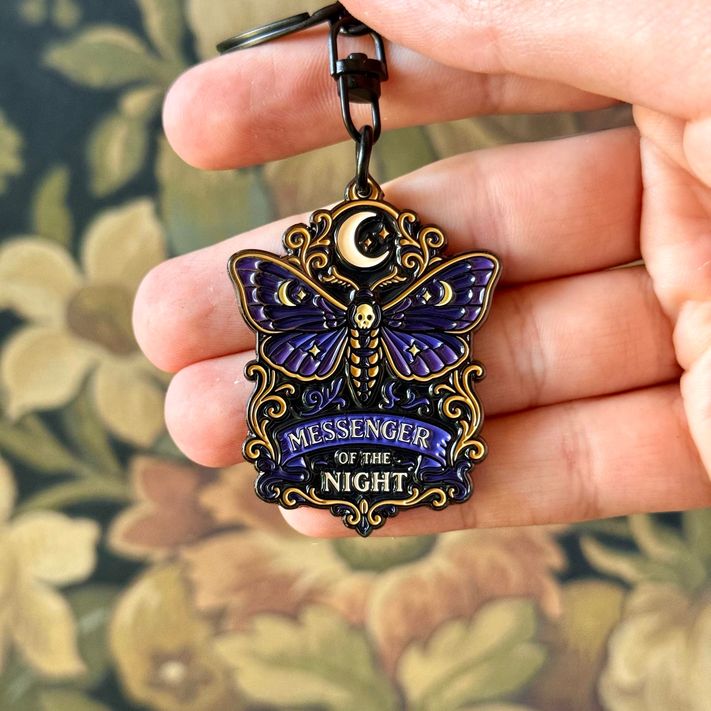 Messenger of the Night Keychain