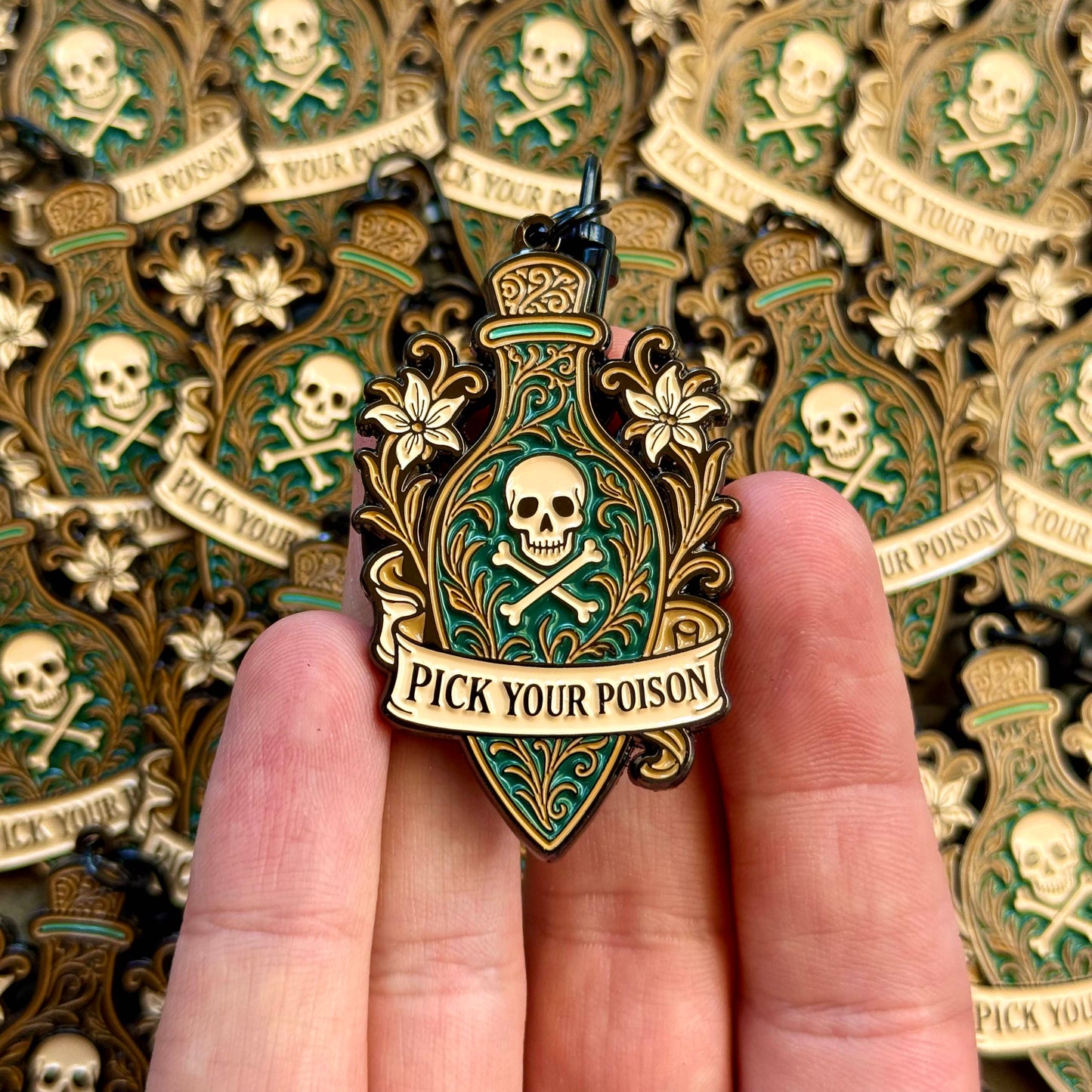 Pick your Poison Keychain