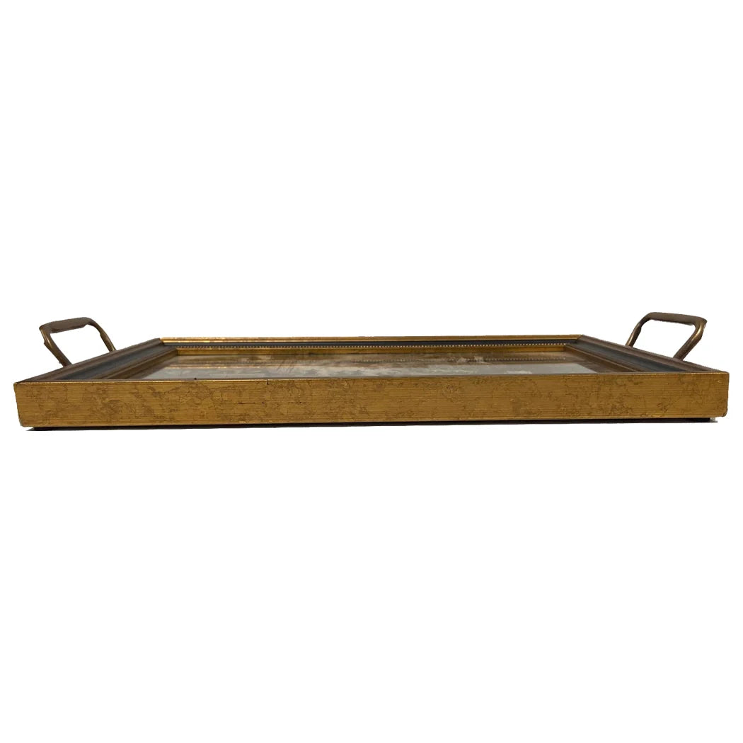 Twin Swans Decorative Tray