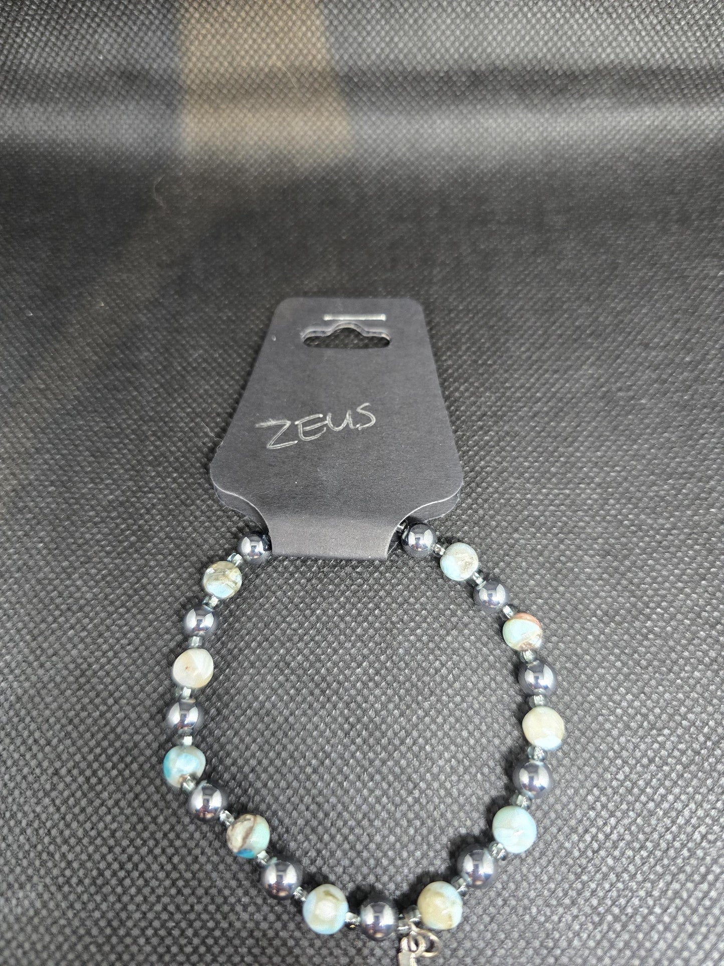 Zeus Devotional Charm Bracelet