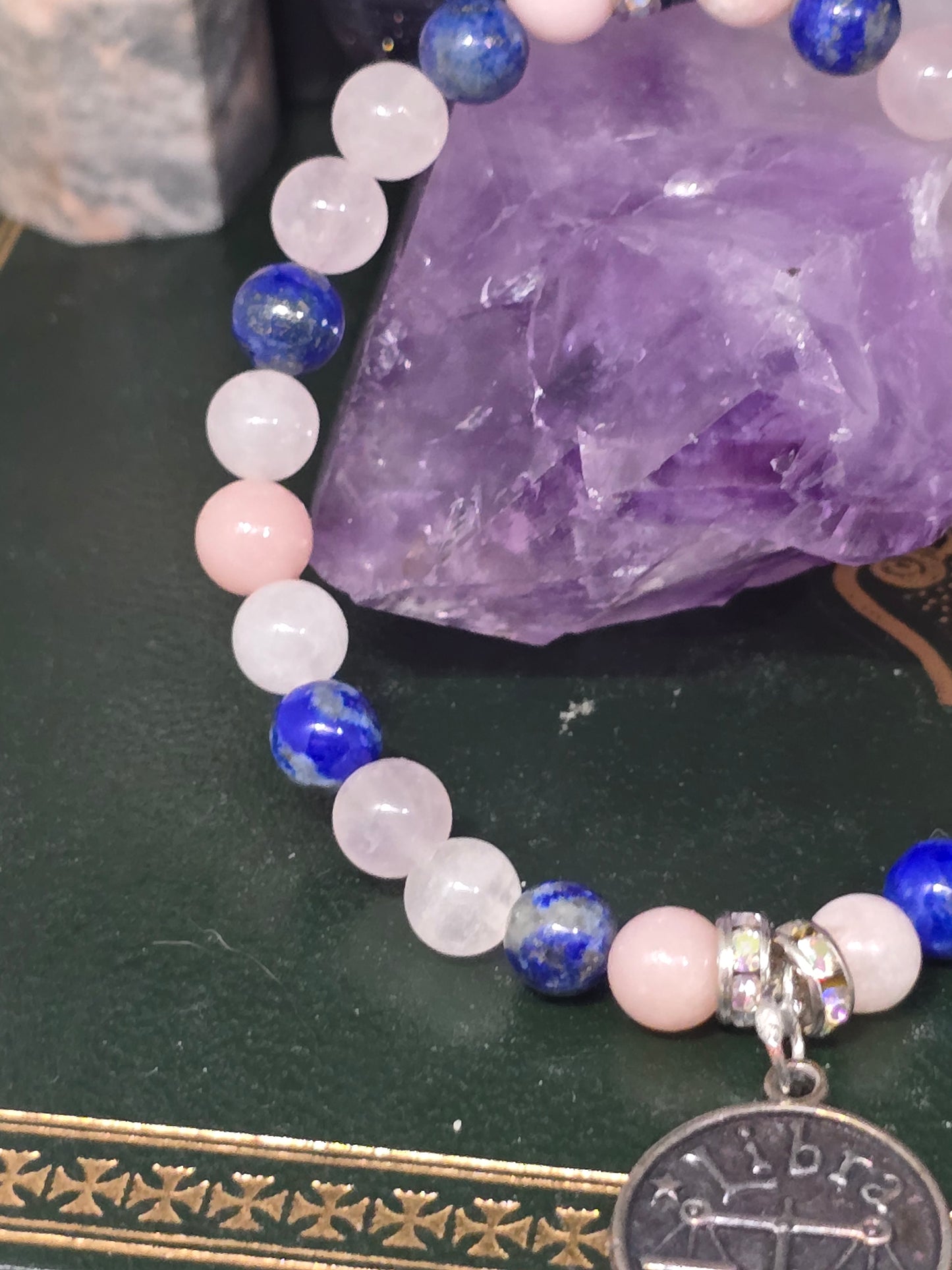 ⚖️ The Cosmic Harmonizer: Libra Intentional Bracelet ⚖️