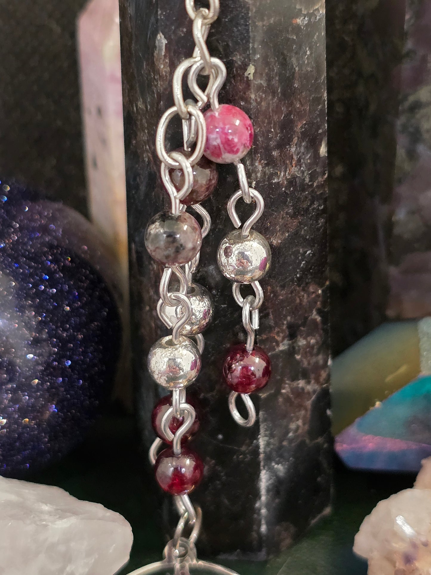 King Asmodeus Devotional Keychain