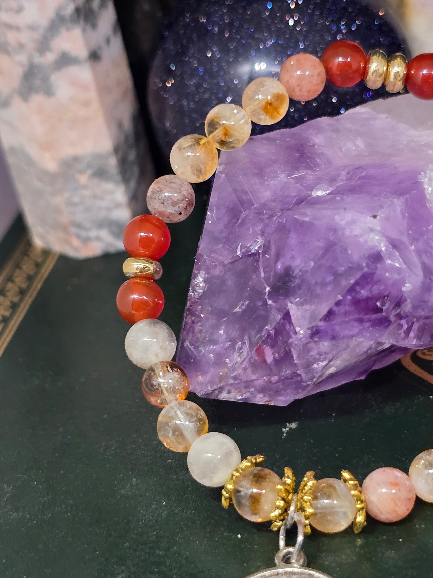 🦁 The Solar Sovereign: Leo Intentional Bracelet 🦁
