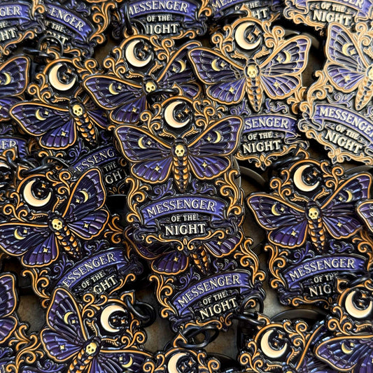Messenger of the Night Keychain