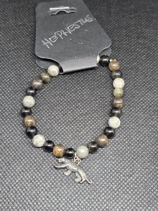 Hephestus Devotional Charm Bracelet