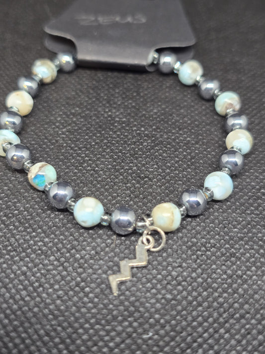 Zeus Devotional Charm Bracelet