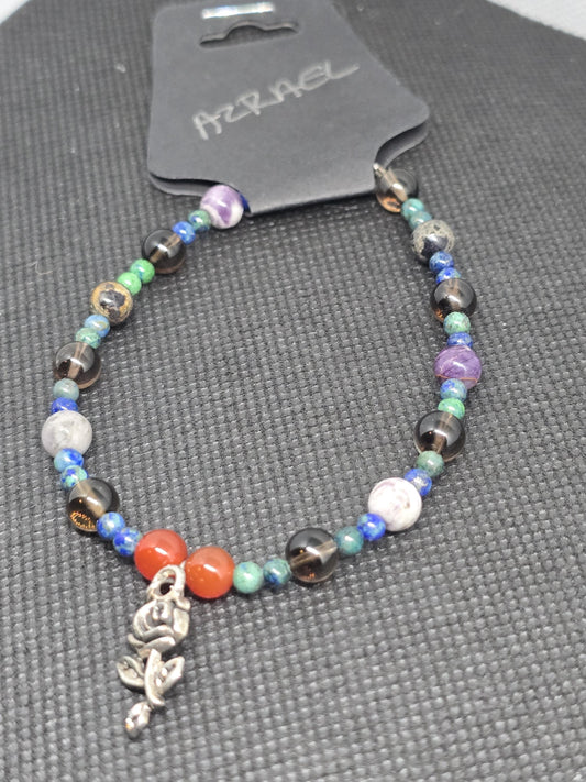Archangel Azrael Wired Devotional Bracelet