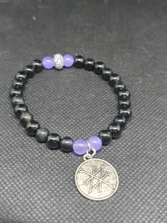 Lord Azazel Devotional Bracelet