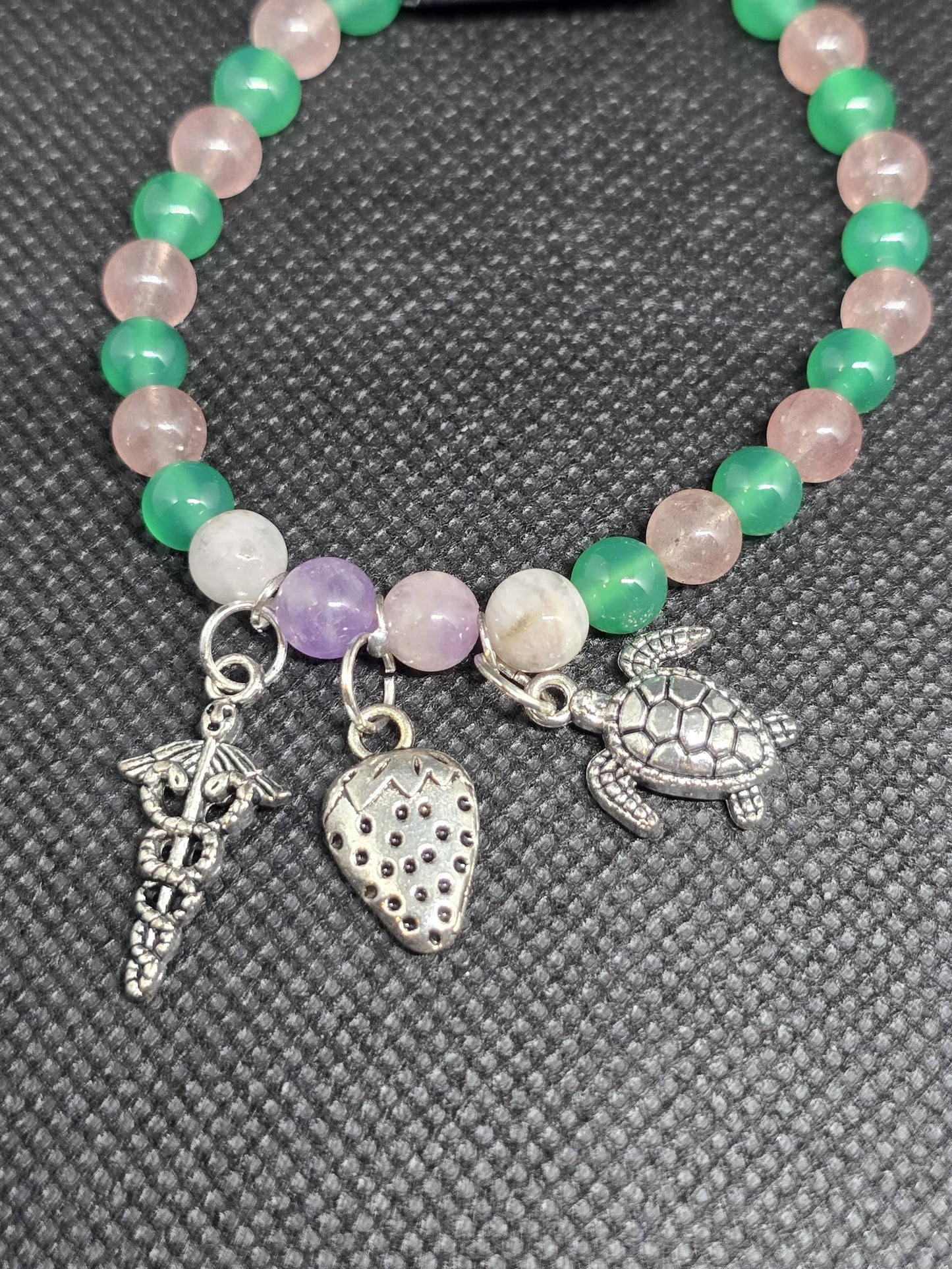 Hermes Devotional Charm Bracelet
