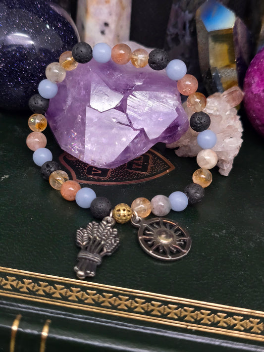 Oshun Devotional Charm Bracelet