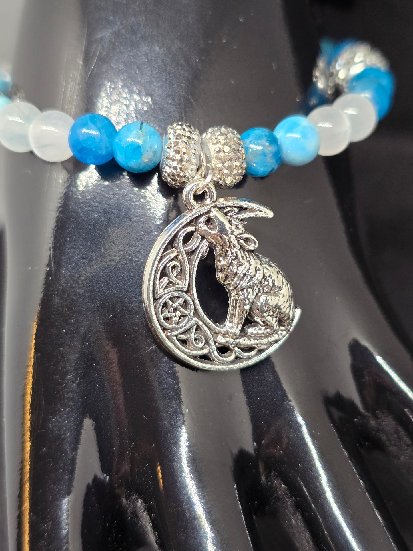🏔️ The Lady of Winter: Skadi Channeled Devotional Bracelet ❄️