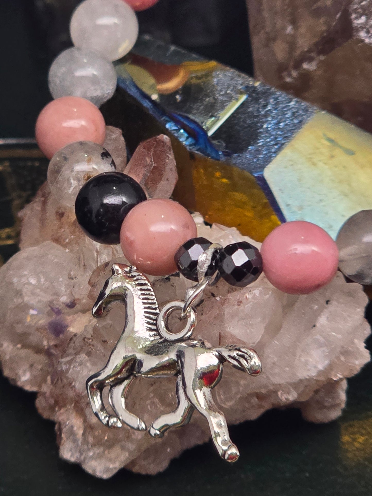 🐎 The Great Mare: Epona Channeled Devotional Bracelet 🌾