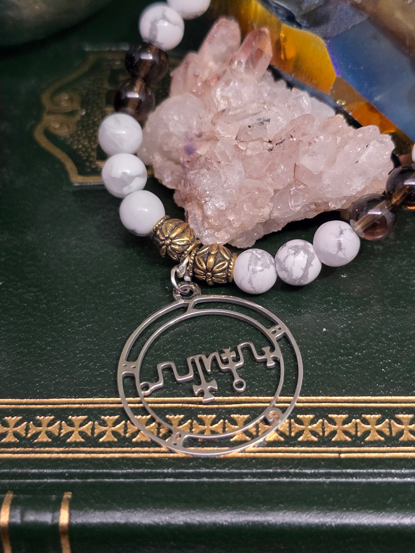 🍷 The Alchemist of Change: Zagan Channeled Devotional Bracelet 🪙