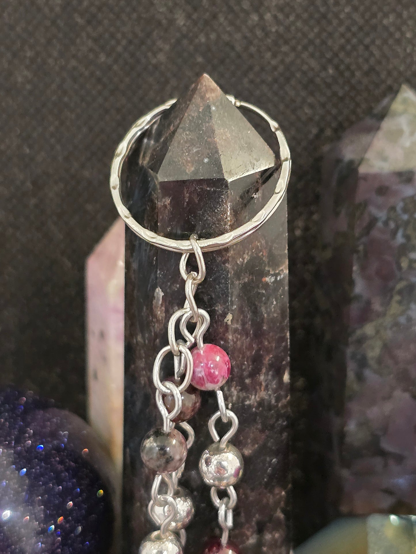 King Asmodeus Devotional Keychain