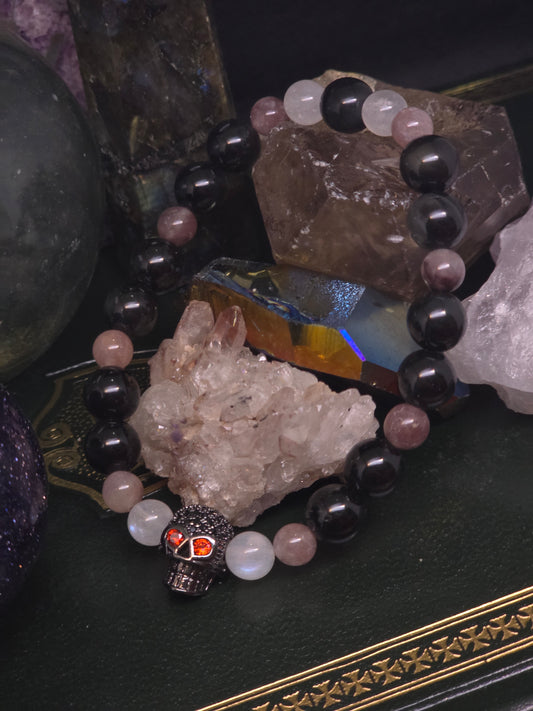 Thanatos Devotional Charm Bracelet