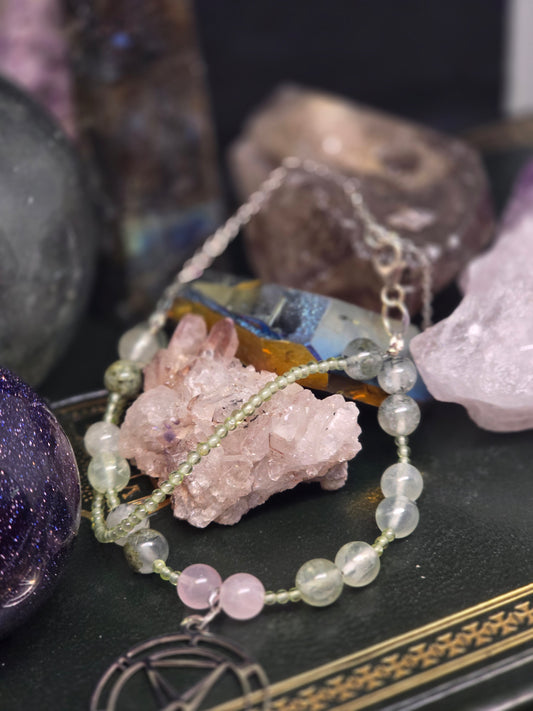 🕯️ The Light-Bringer: Lucifer Channeled Draped Devotional Bracelet 🕯️