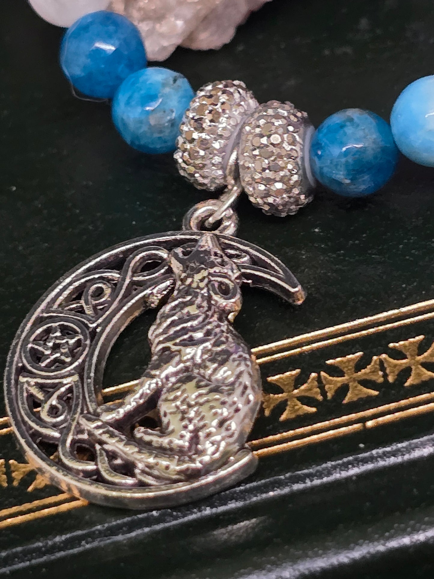🏔️ The Lady of Winter: Skadi Channeled Devotional Bracelet ❄️