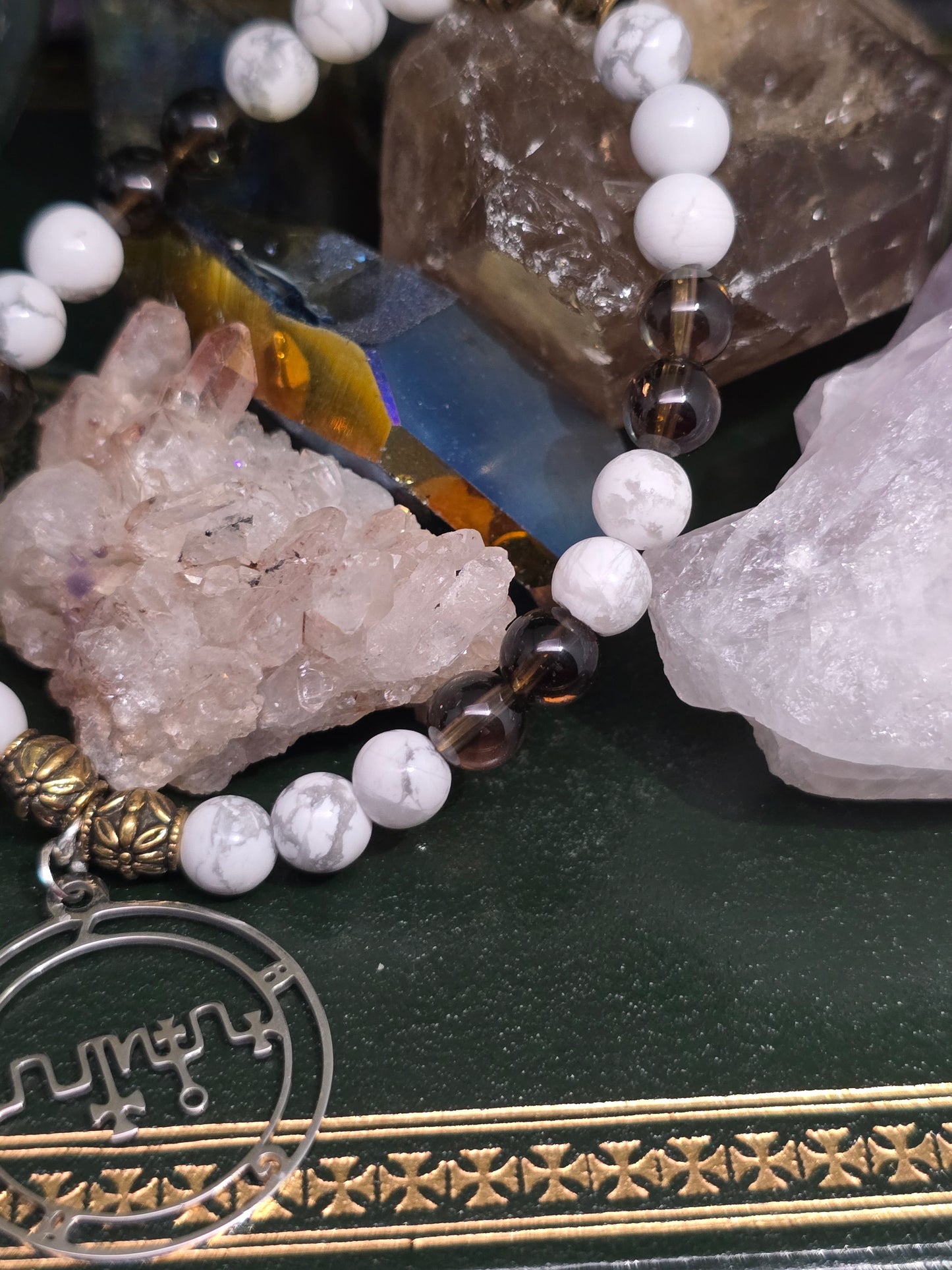 🍷 The Alchemist of Change: Zagan Channeled Devotional Bracelet 🪙