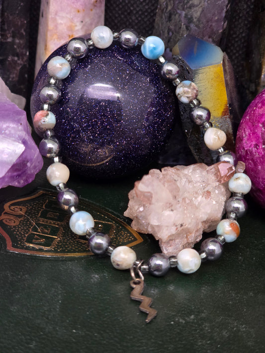 Zeus Devotional Charm Bracelet