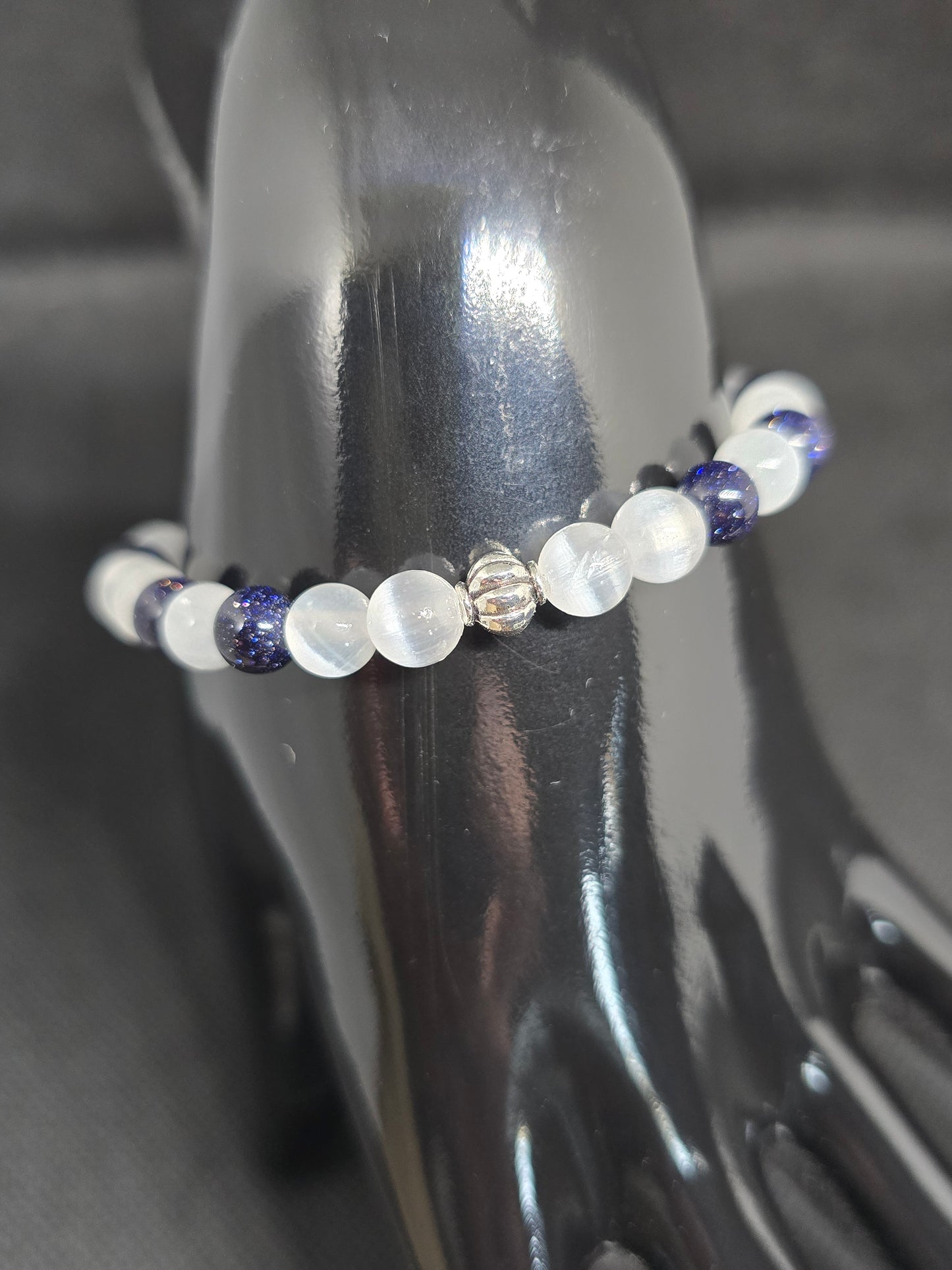 🌙 The Silent Night: Tsukuyomi Channeled Devotional Bracelet 🌙