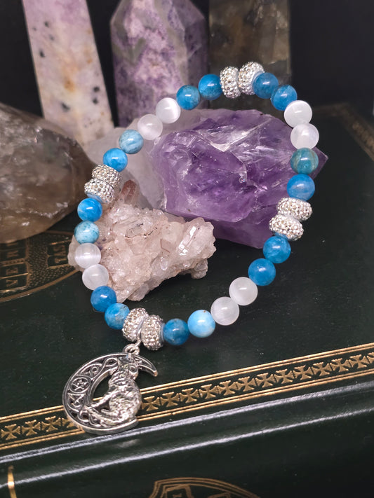 🏔️ The Lady of Winter: Skadi Channeled Devotional Bracelet ❄️