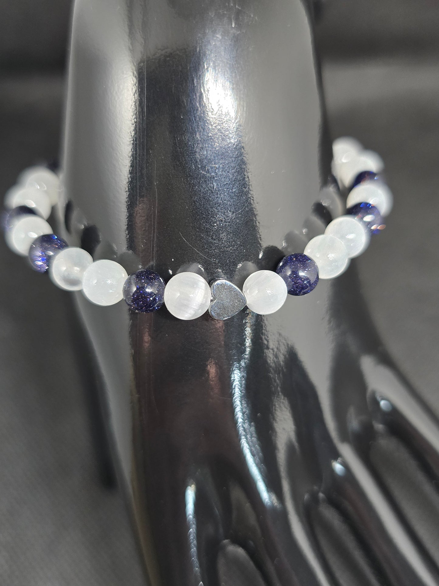 🌙 The Silent Night: Tsukuyomi Channeled Devotional Bracelet 🌙