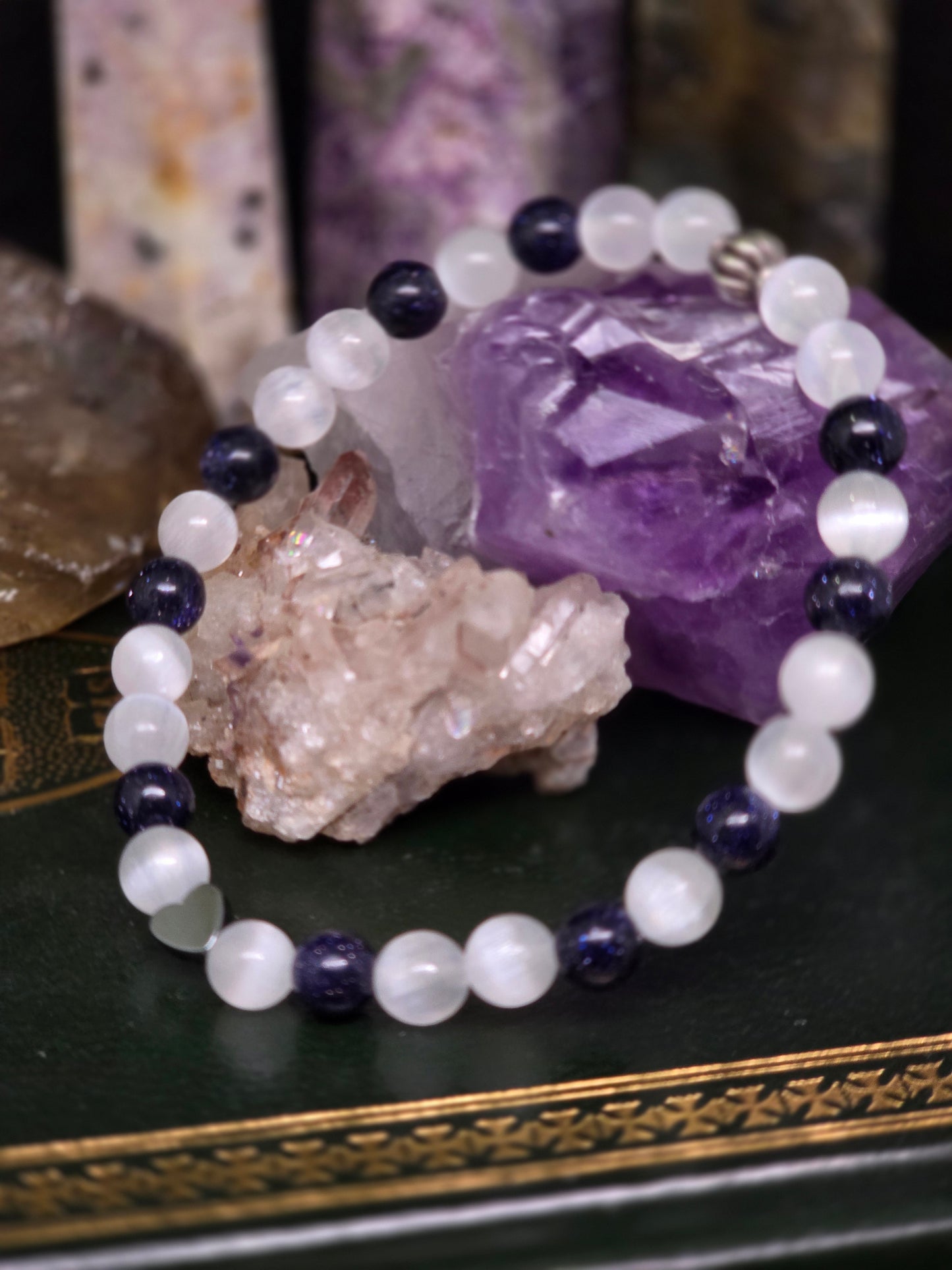 🌙 The Silent Night: Tsukuyomi Channeled Devotional Bracelet 🌙