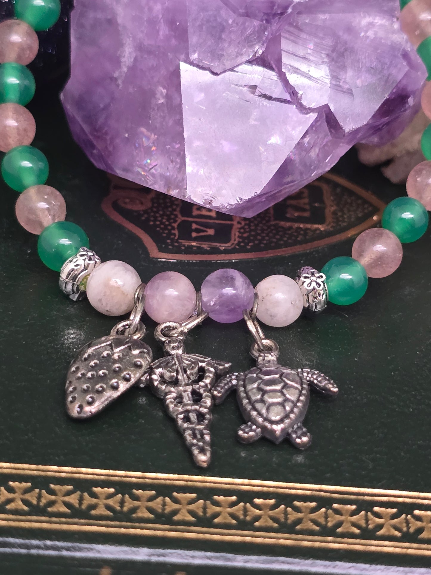 Hermes Devotional Charm Bracelet