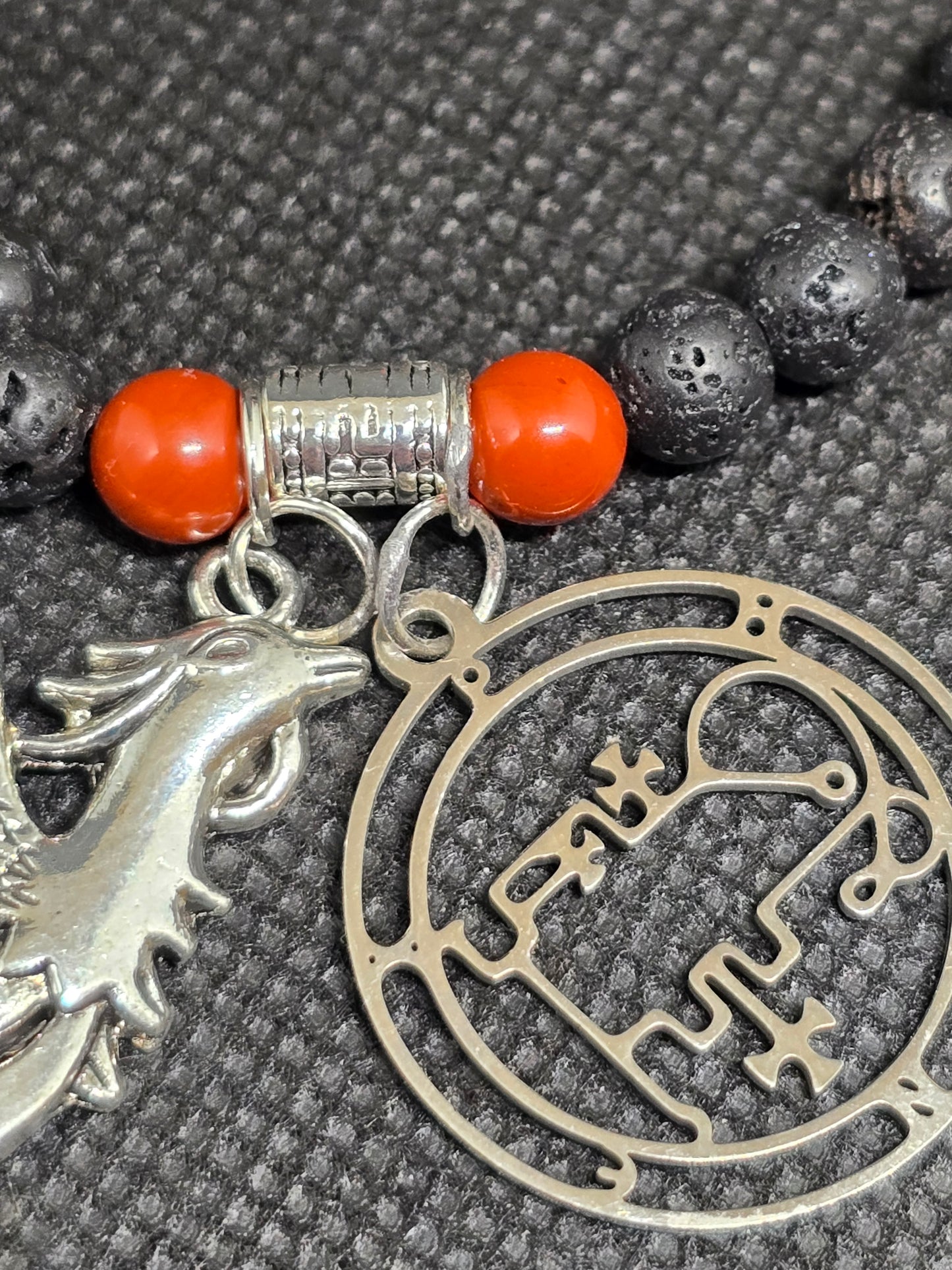 Marquis Phenex Devotional Charm Bracelet
