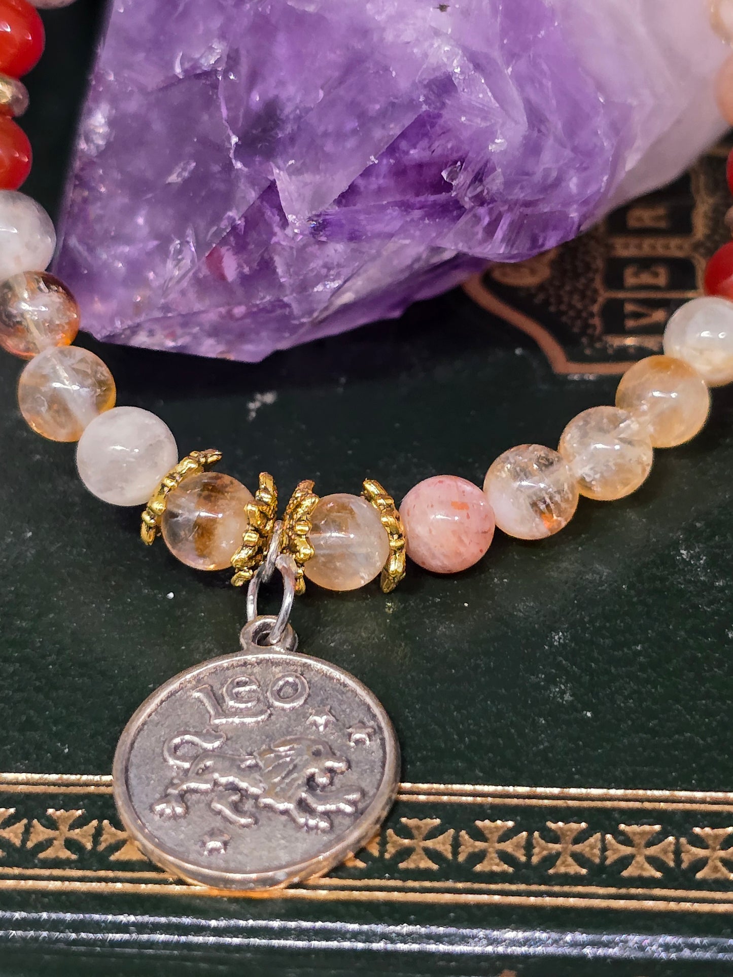 🦁 The Solar Sovereign: Leo Intentional Bracelet 🦁