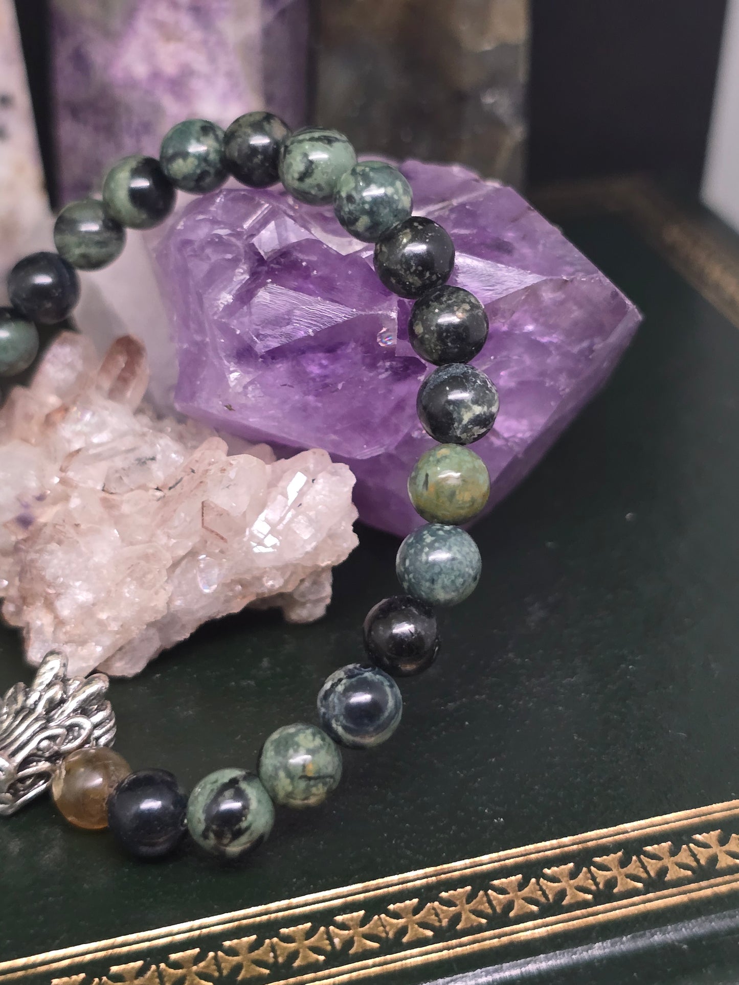 🌊 The Primordial Chaos: Tiamat Channeled Devotional Bracelet 🐉