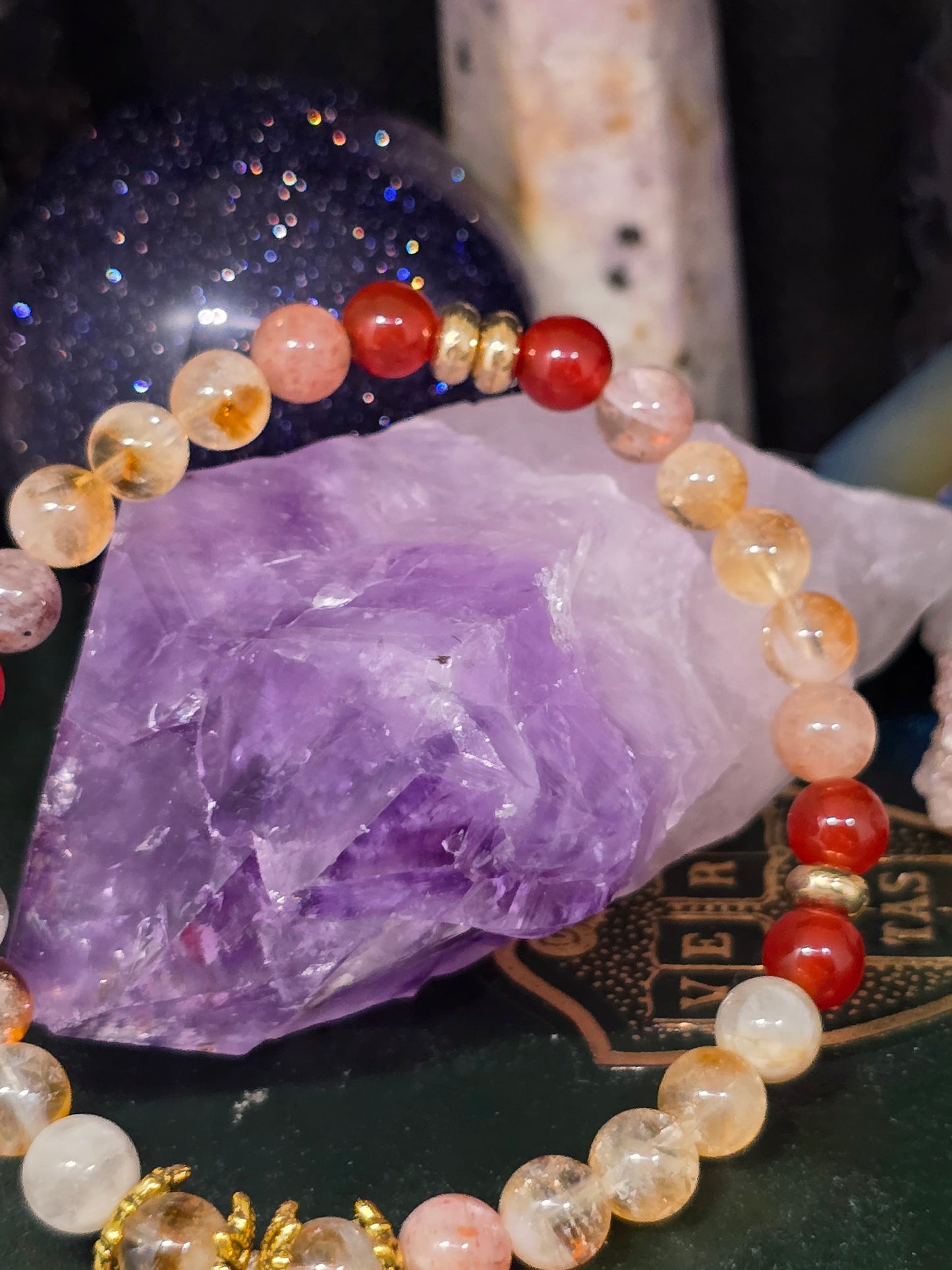 🦁 The Solar Sovereign: Leo Intentional Bracelet 🦁