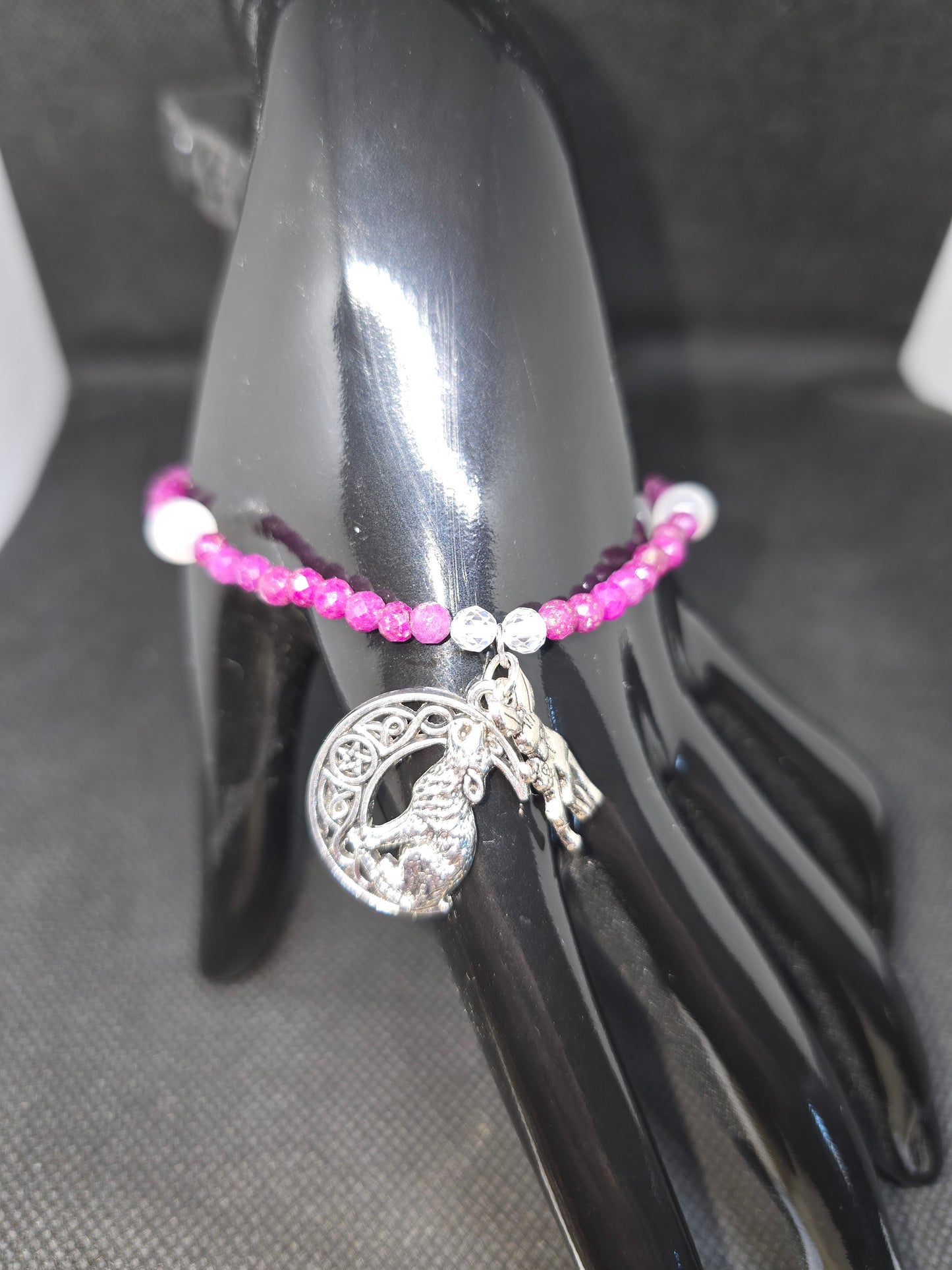 🏹 The Untamed Huntress: Artemis Channeled Devotional Bracelet 🌙