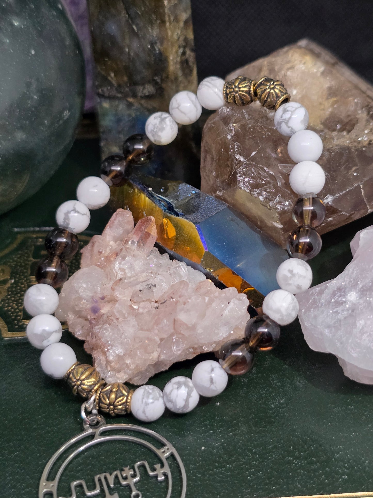 🍷 The Alchemist of Change: Zagan Channeled Devotional Bracelet 🪙