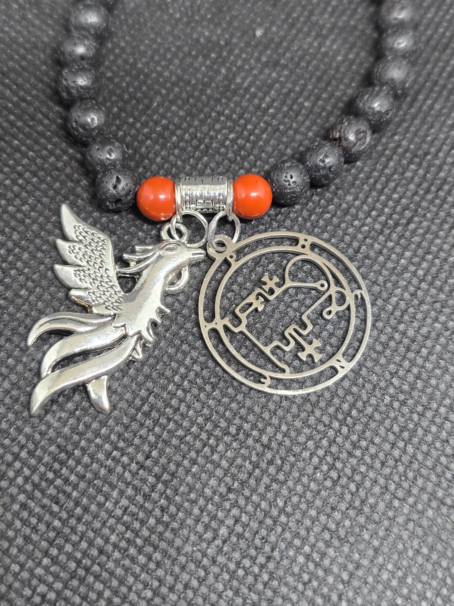 Marquis Phenex Devotional Charm Bracelet