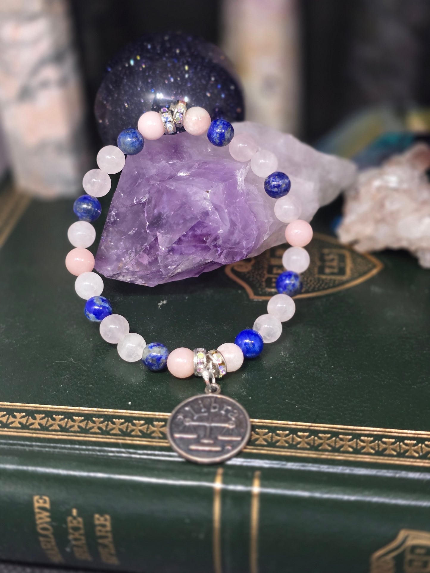 ⚖️ The Cosmic Harmonizer: Libra Intentional Bracelet ⚖️