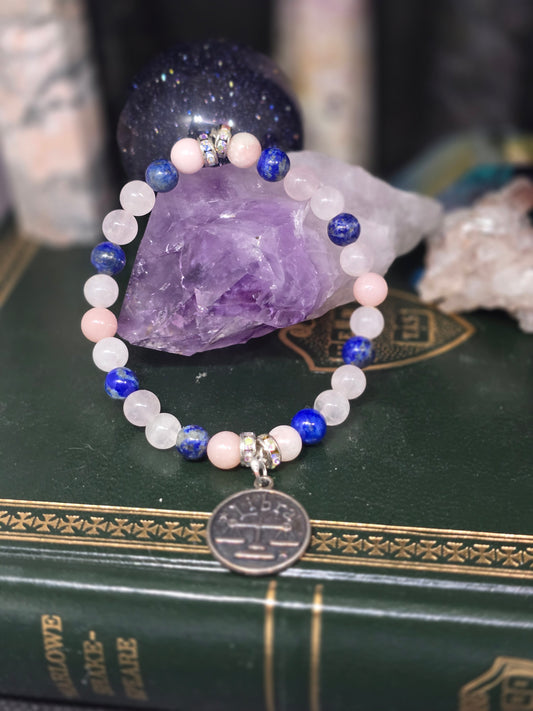 ⚖️ The Cosmic Harmonizer: Libra Intentional Bracelet ⚖️