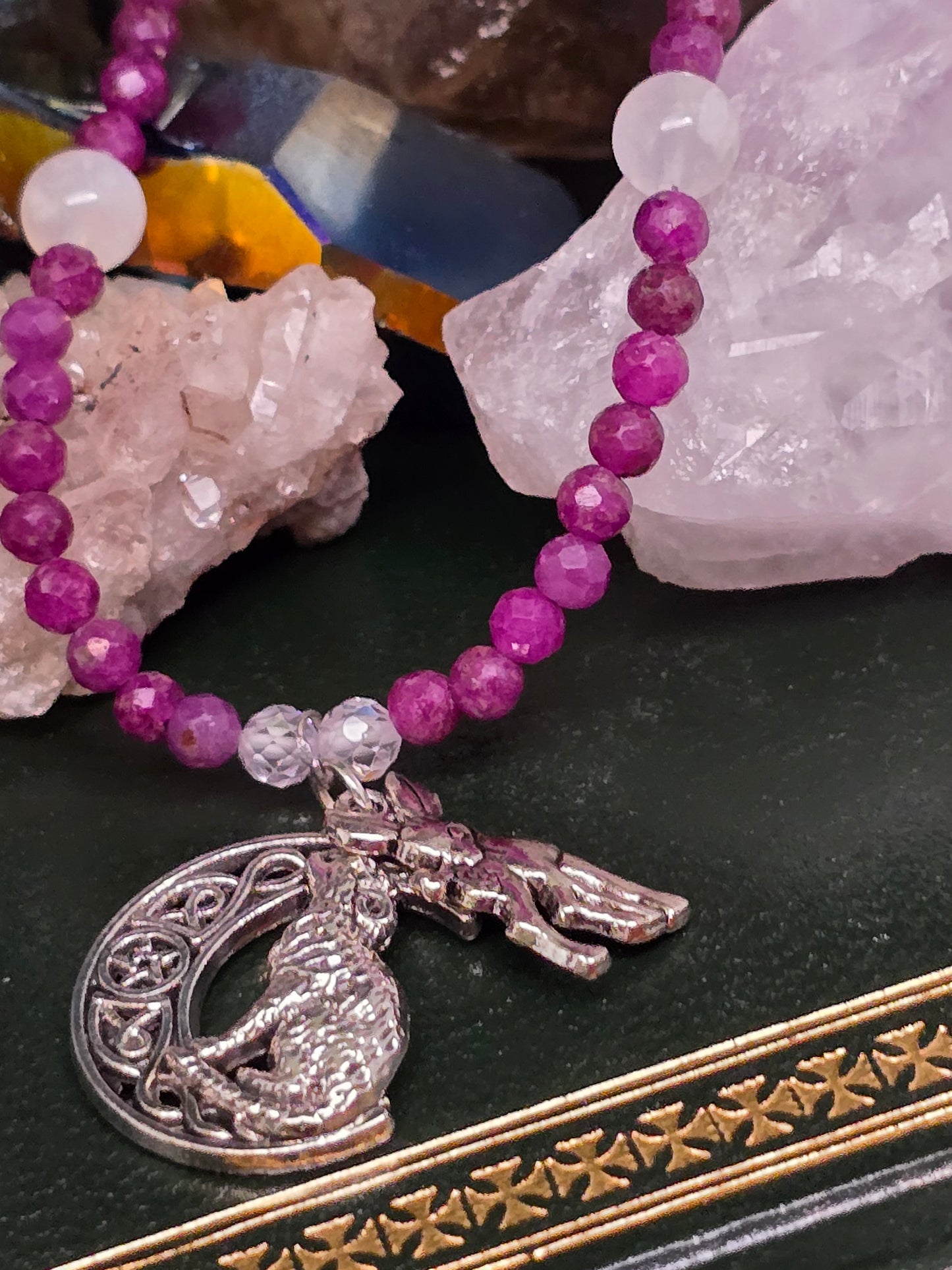 🏹 The Untamed Huntress: Artemis Channeled Devotional Bracelet 🌙