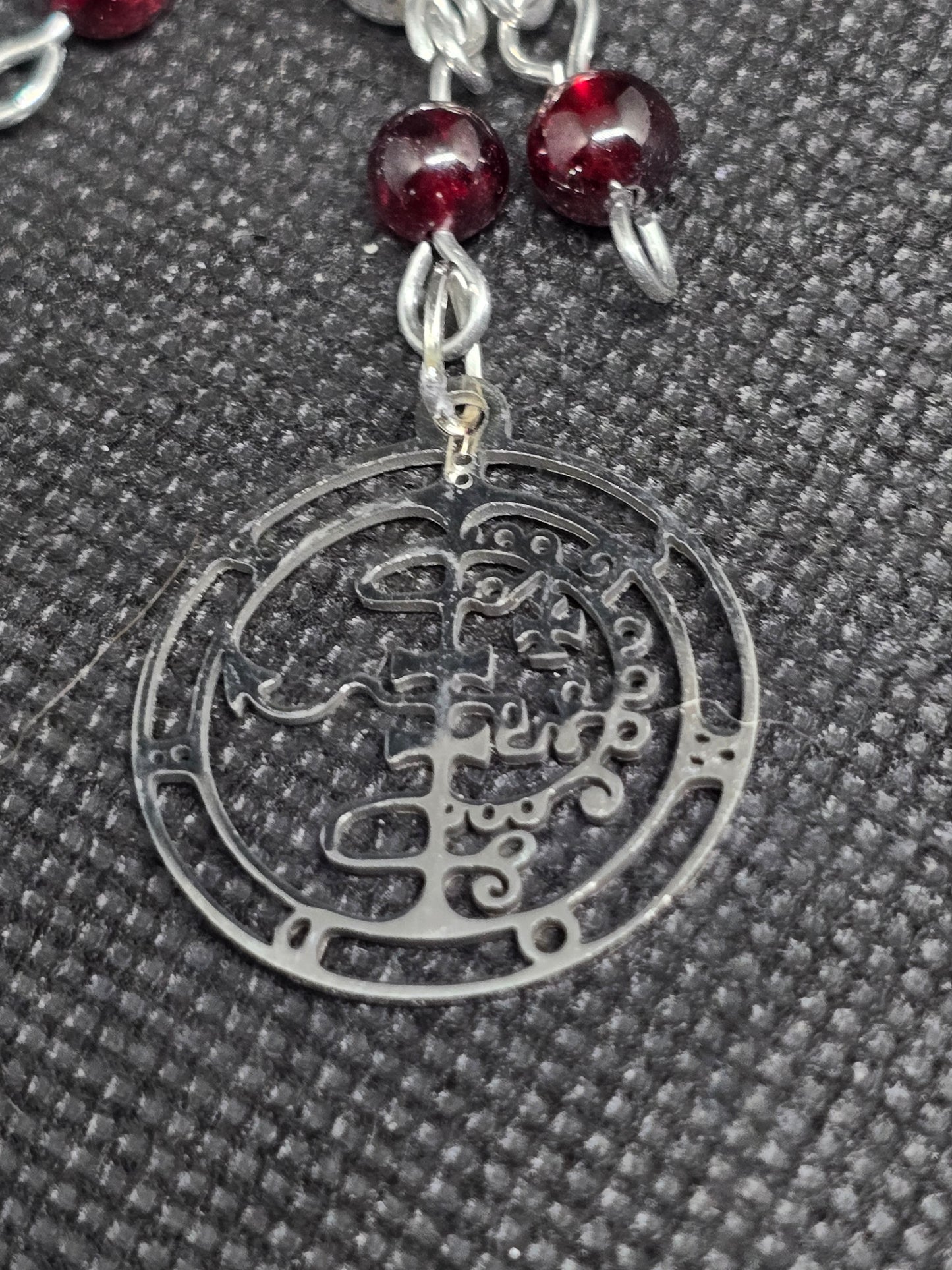 King Asmodeus Devotional Keychain