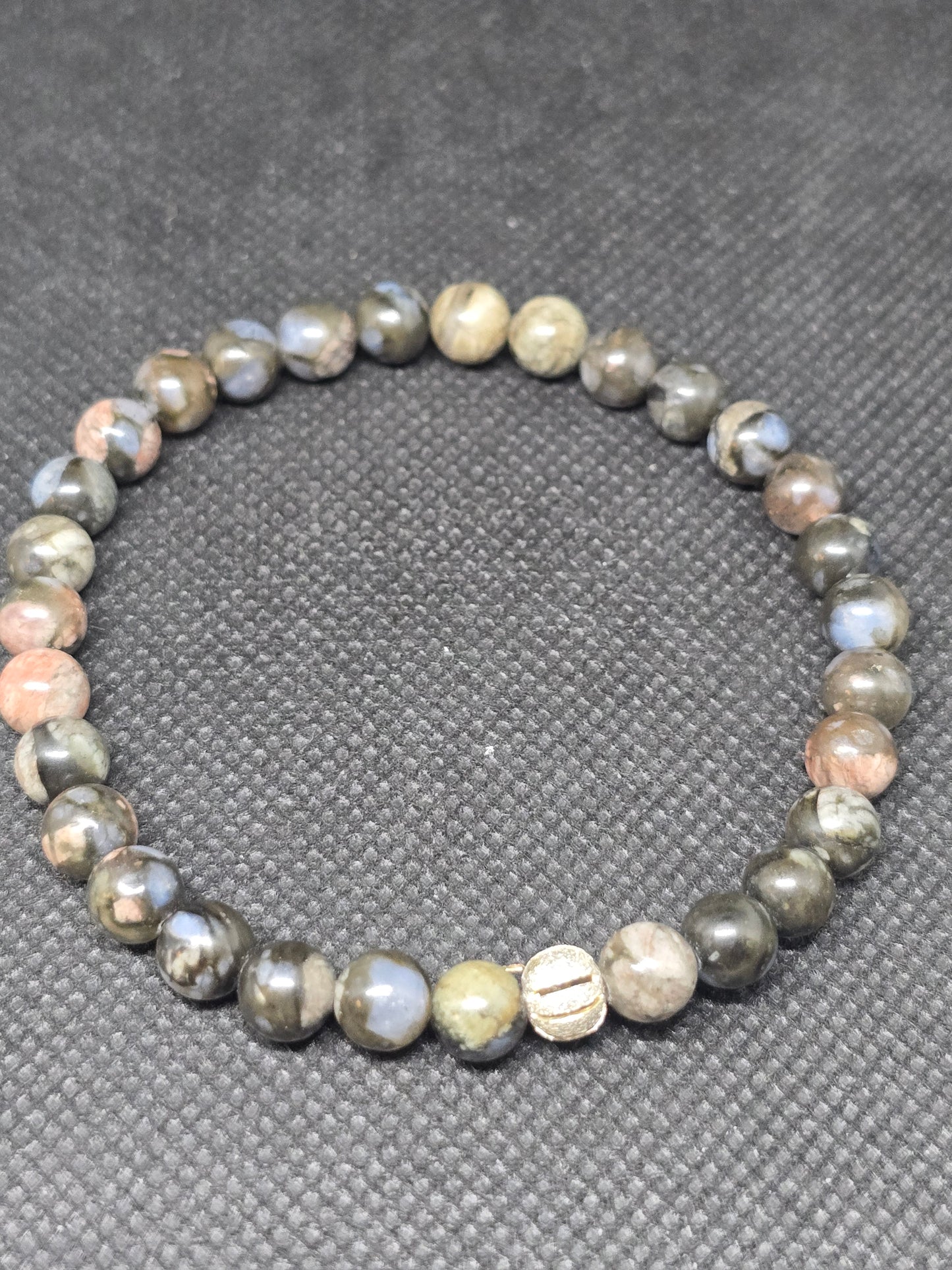 ✨ The Cosmic Dance: Borealis Channeled Devotional Bracelet ✨