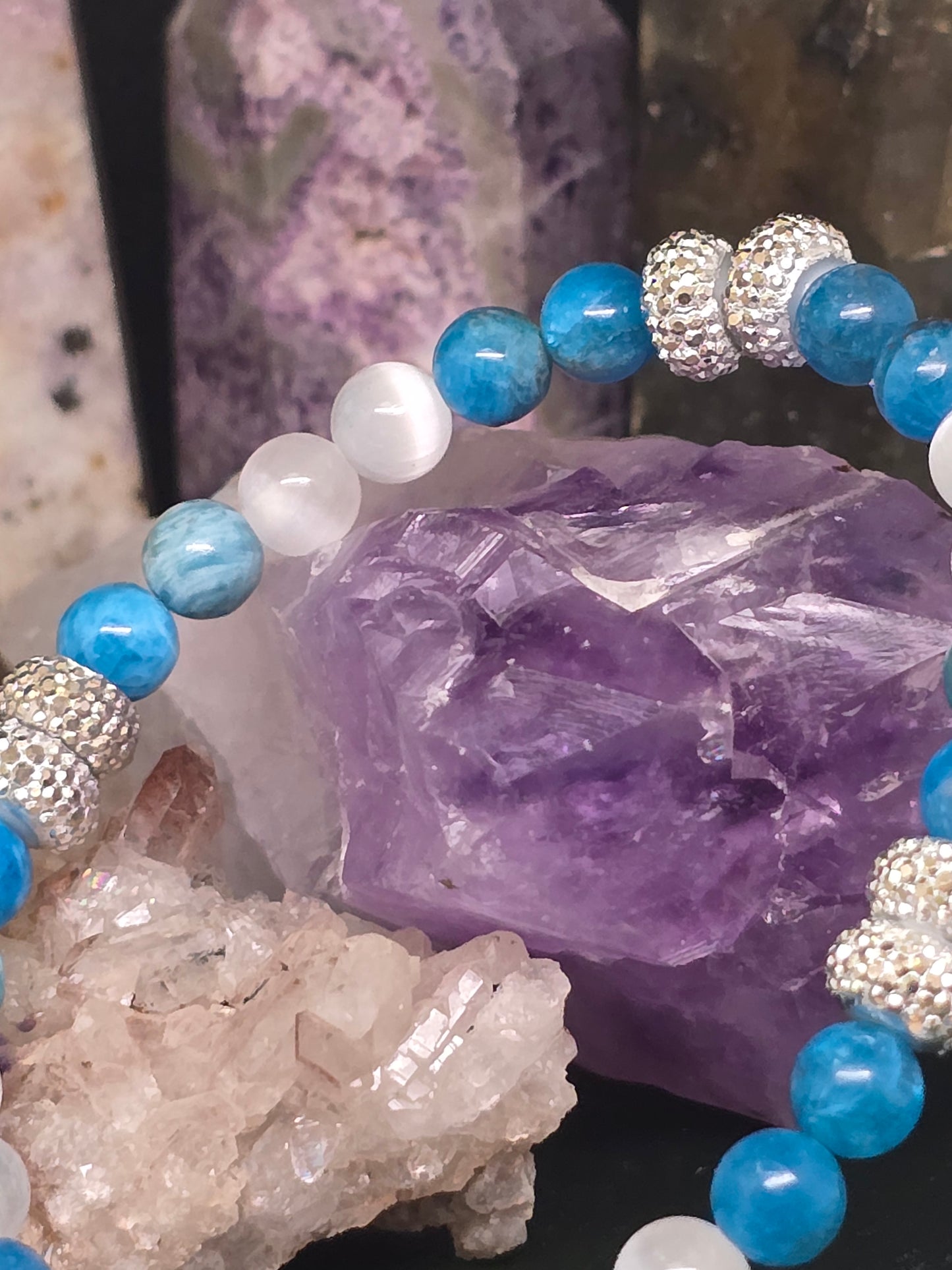🏔️ The Lady of Winter: Skadi Channeled Devotional Bracelet ❄️