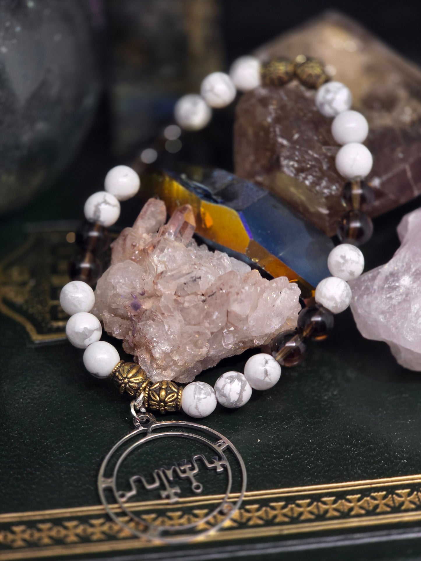 🍷 The Alchemist of Change: Zagan Channeled Devotional Bracelet 🪙