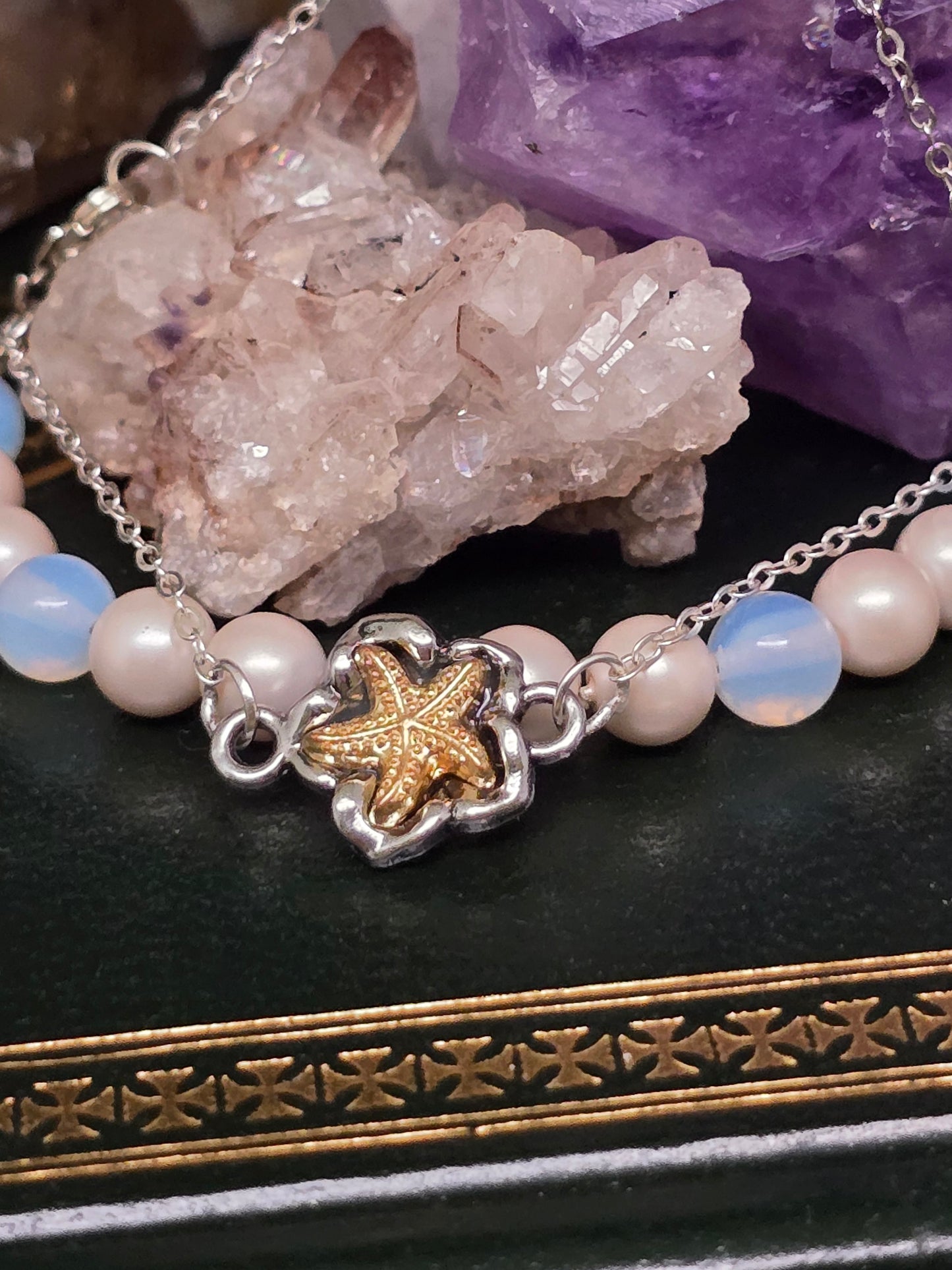🌊 The Queen of the Deep: Yemaya Channeled Devotional Bracelet 🐚