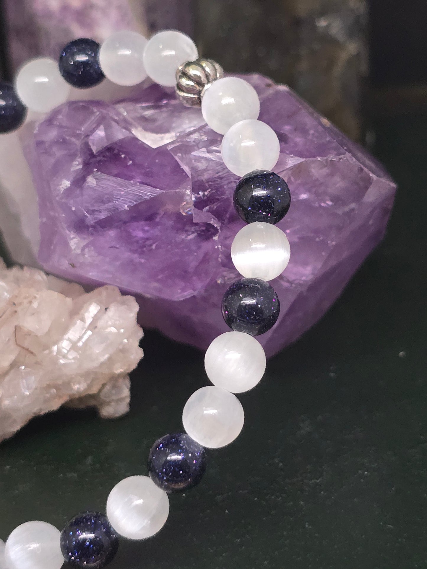 🌙 The Silent Night: Tsukuyomi Channeled Devotional Bracelet 🌙