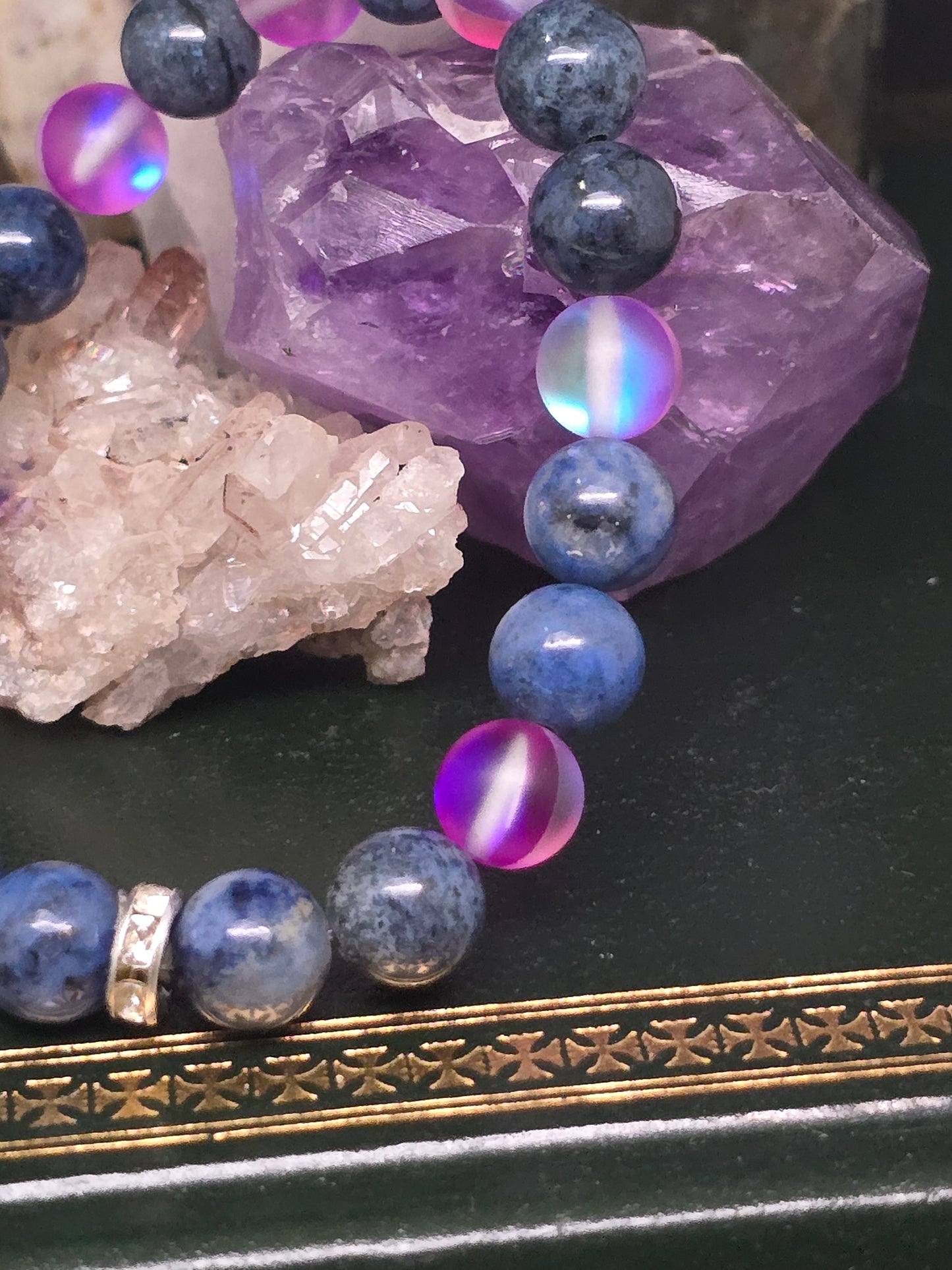 🌊 The Hermit of the Falls: Saint Nectan Channeled Devotional Bracelet 🌿