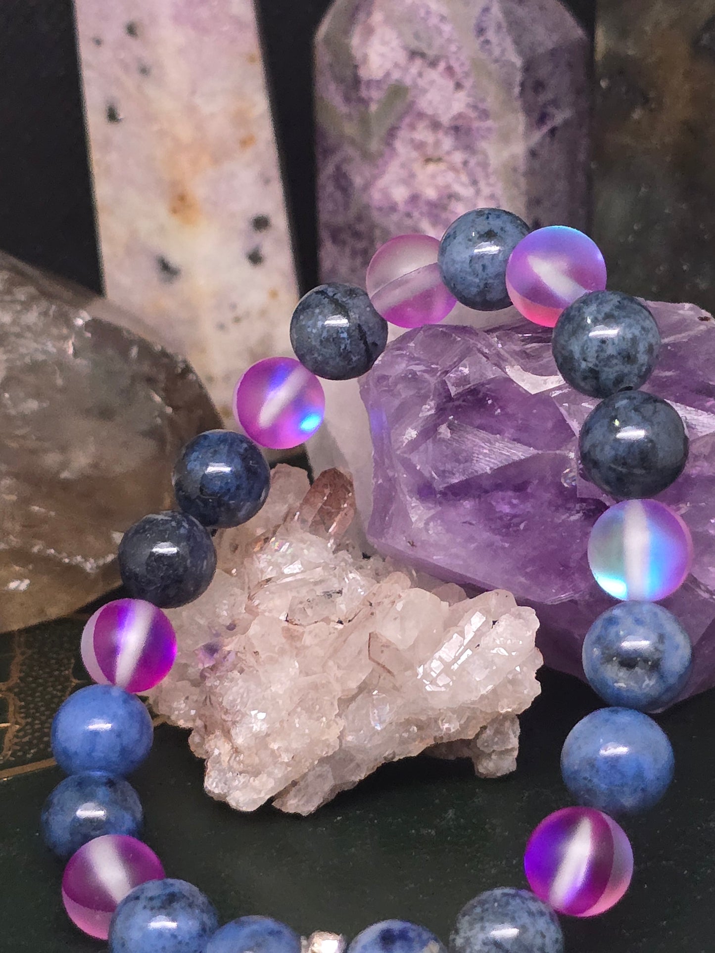 🌊 The Hermit of the Falls: Saint Nectan Channeled Devotional Bracelet 🌿