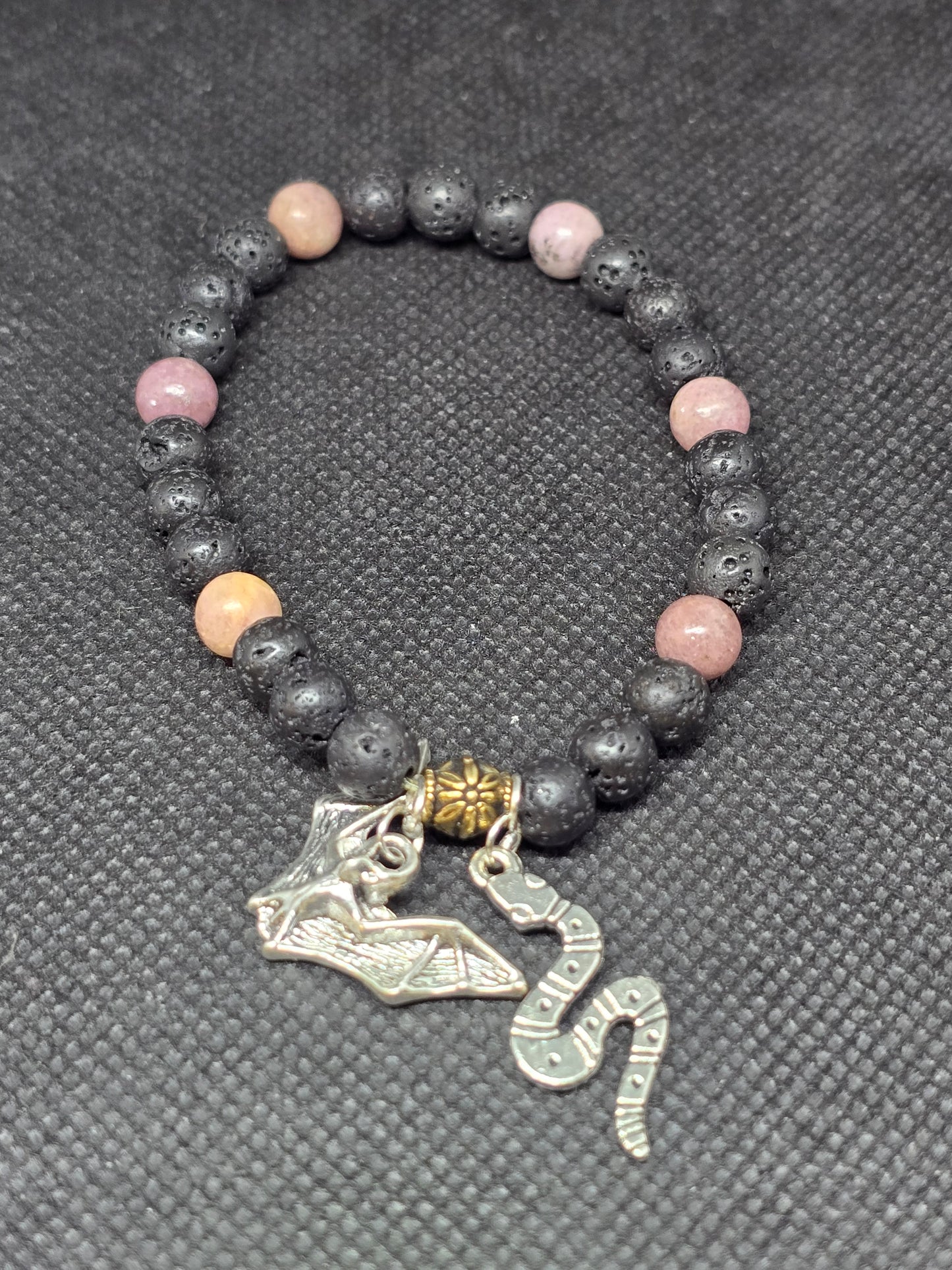 🐍 The Silver-Tongued Shapeshifter: Loki Channeled Devotional Bracelet 🦇