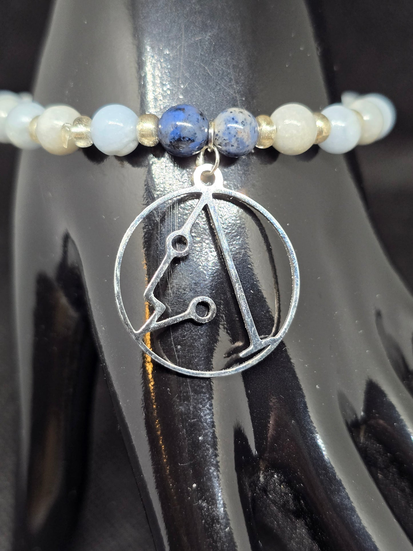 ⚖️ The Heavenly Scribe: Metatron Channeled Devotional Bracelet 🌌