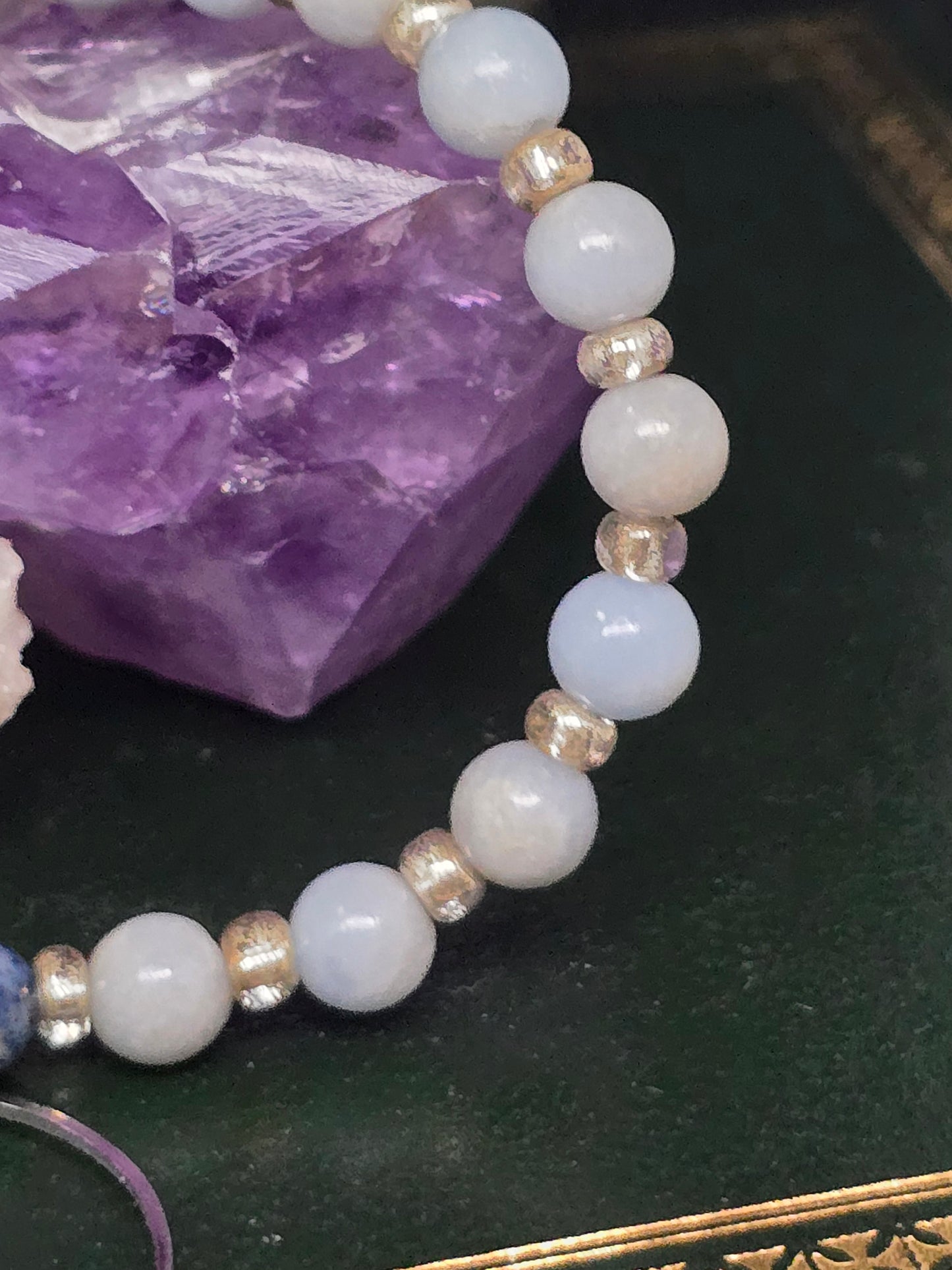 ⚖️ The Heavenly Scribe: Metatron Channeled Devotional Bracelet 🌌